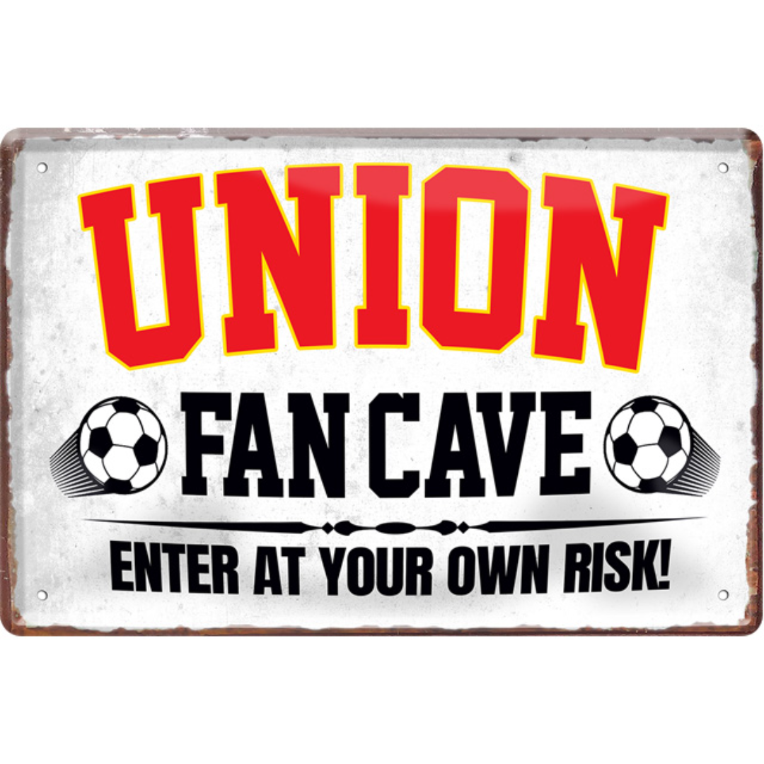 Union Fanartikel Blechschilder