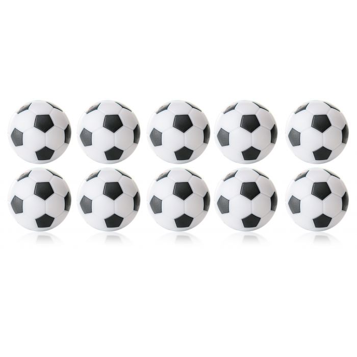 Klassische Tischkickerbälle - Man Cave Germany Schwarz / Weiß Airhockey