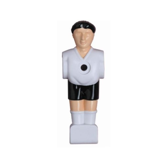 Tischkicker Figuren 16mm - Man Cave Germany Schwarz / Weiß Airhockey