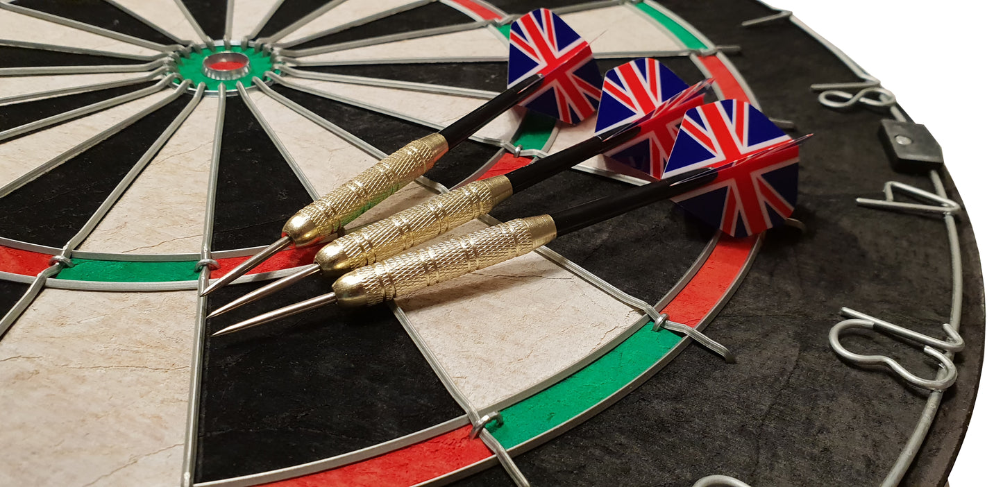 Roleo Dartscheibe inkl. 2 Satz Pfeile - Man Cave Germany Dartscheibe