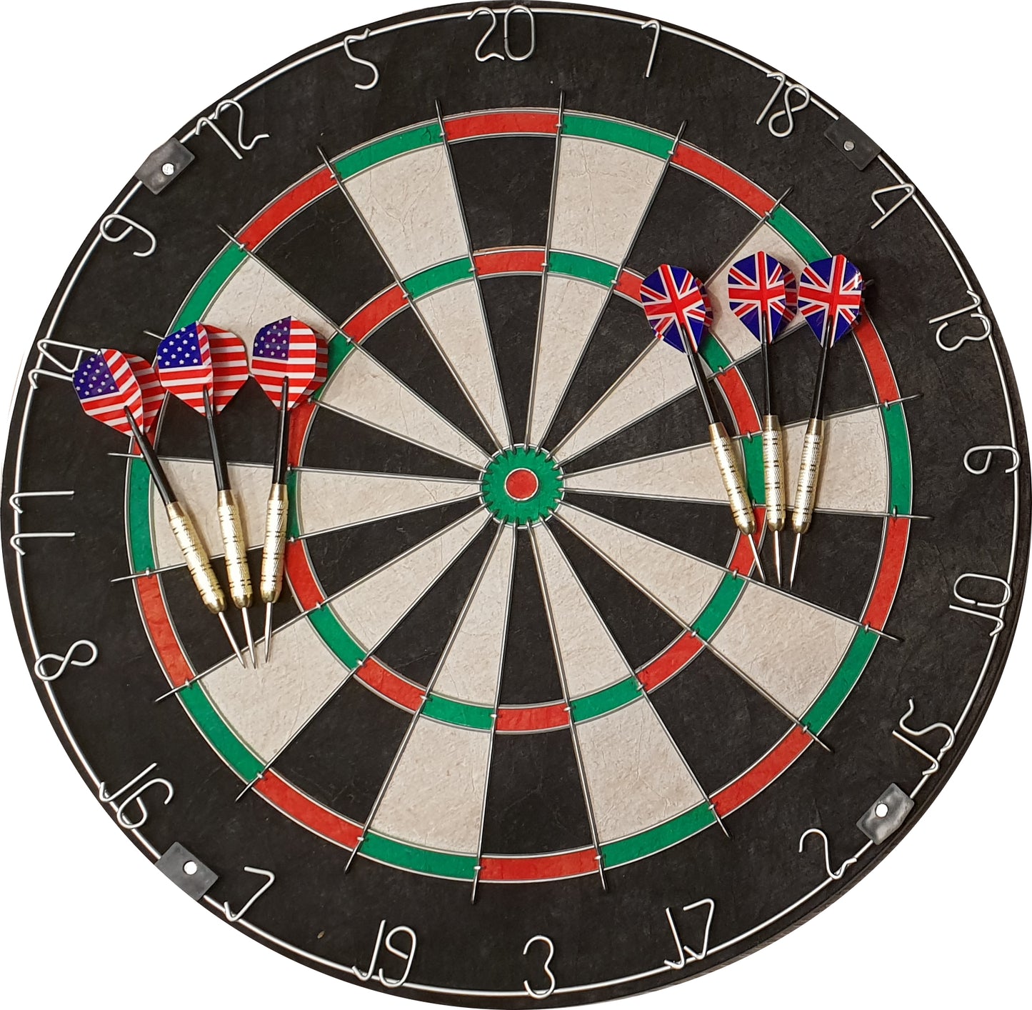 Roleo Dartscheibe inkl. 2 Satz Pfeile - Man Cave Germany Dartscheibe