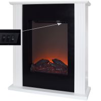 Syntrox Elektrokamin Elm mit 2000W - Man Cave Germany Kamin