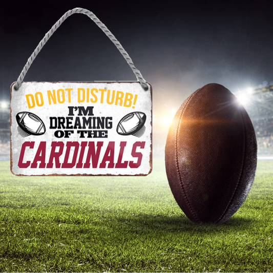Cardinals Fanartikel Blechschild 18 x 12 cm - Man Cave Germany Blechschild