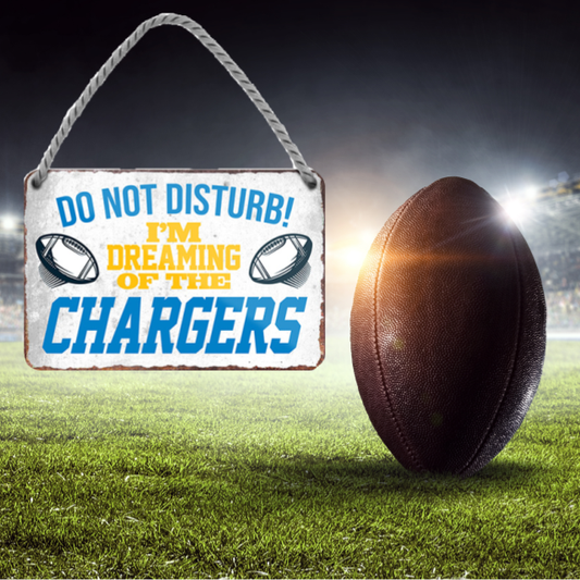 Chargers Fanartikel Blechschild 18 x 12 cm - Man Cave Germany Blechschild