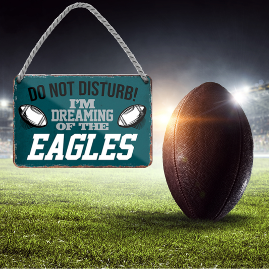 Eagles Fanartikel Blechschilder 18 x 12 cm - Man Cave Germany Blechschild
