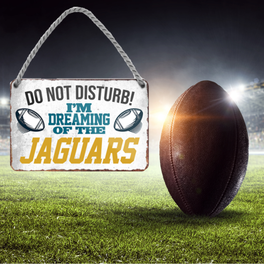 Jaguars Fanartikel Blechschild 18 x 12 cm - Man Cave Germany Blechschild