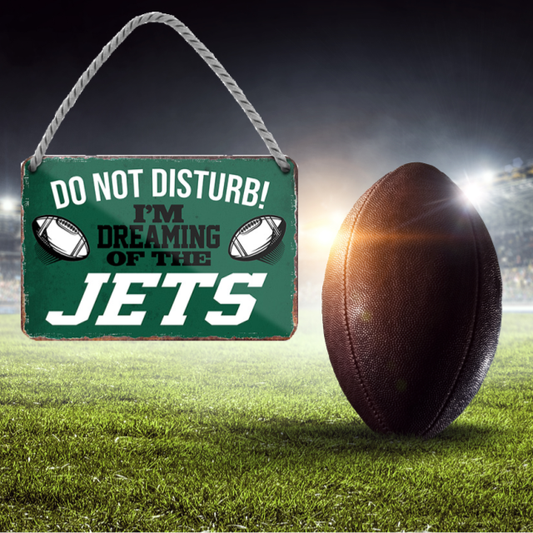 Jets Fanartikel Blechschild18 x 12 cm - Man Cave Germany Blechschild
