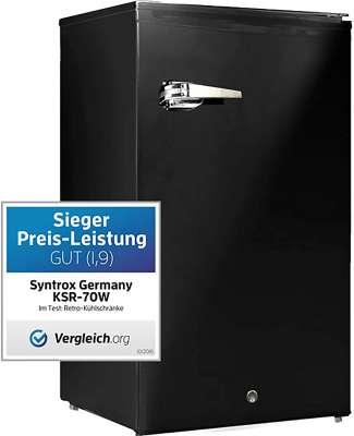 Syntrox 126 Liter Retro Kühlschrank / Minibar - Man Cave Germany Kühlschrank