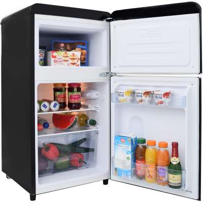 Syntrox 81 Liter Retro Kühlschrank / Minibar inkl. Gefrierfach - Man Cave Germany Kühlschrank