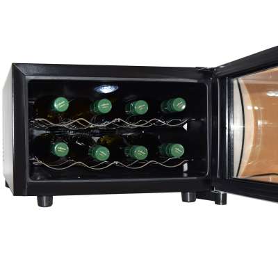 Syntrox digitaler Weinkühlschrank für 8 Weinflaschen - Man Cave Germany Kühlschrank