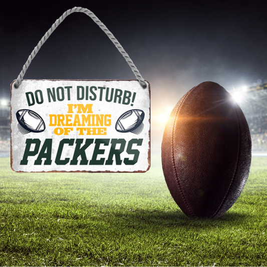 Packers Fanartikel Blechschild 18 x 12 cm - Man Cave Germany Blechschild