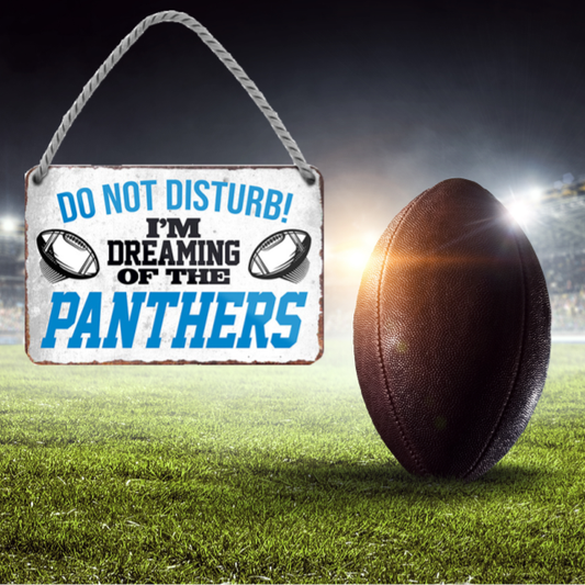 Panthers Fanartikel Blechschild 18 x 12 cm - Man Cave Germany Blechschild