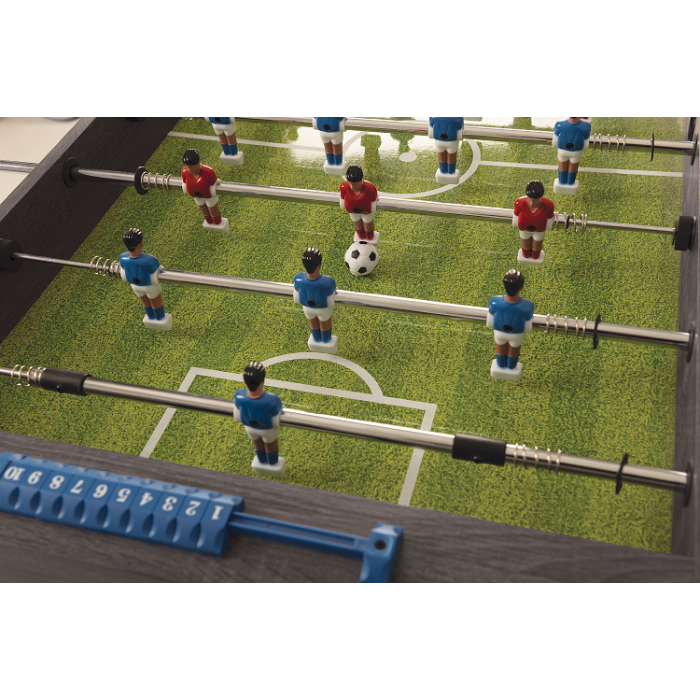 Tischkicker Soccer Grau - 2 Varianten