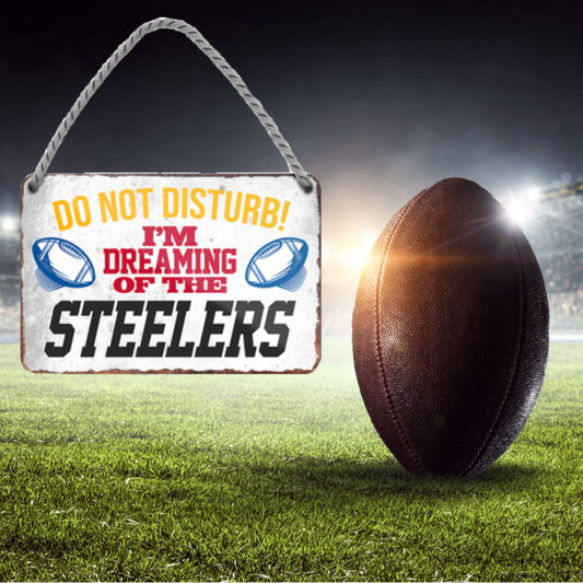 Steelers Fanartikel Blechschild 18 x 12 cm - Man Cave Germany Blechschild