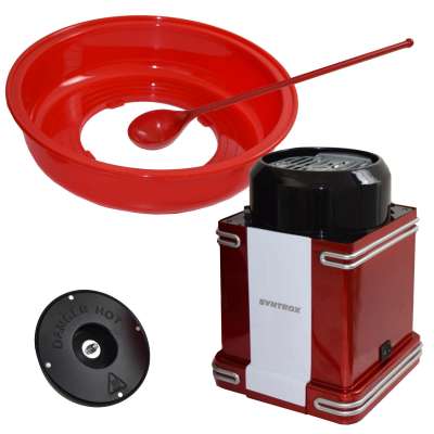 Syntrox Elektrische Zuckerwattemaschine Zuckerwattemaker Cotton Candy Maker ZWM-500W Oregon - Man Cave Germany Snack-Maschine