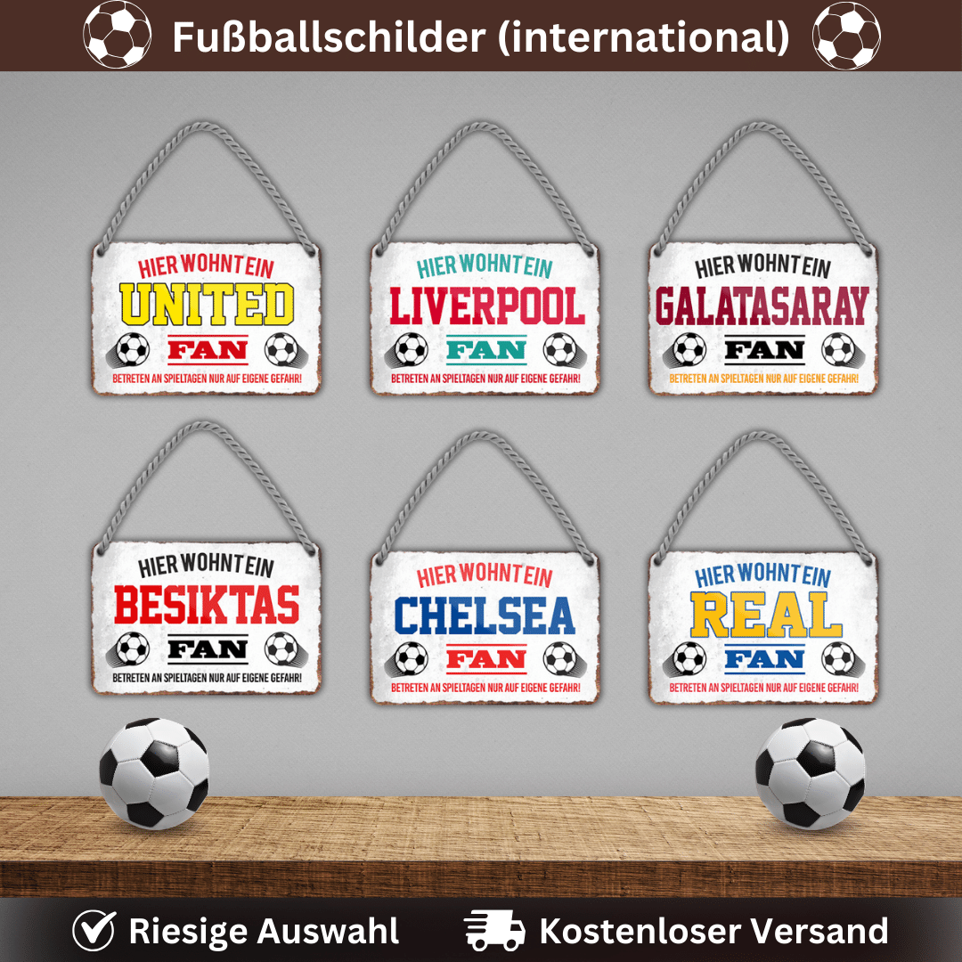 Fußballschilder (International)