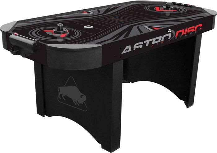 Airhockeytisch Astrodisc schwarz 6ft