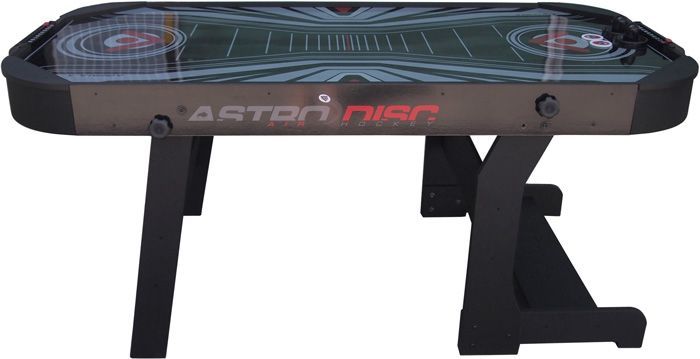 Airhockeytisch Astrodisc schwarz (zusammenklappbar)