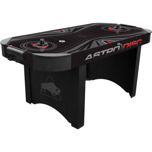 Airhockeytisch Astrodisc schwarz 6ft