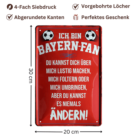 BayernFan20x30cm