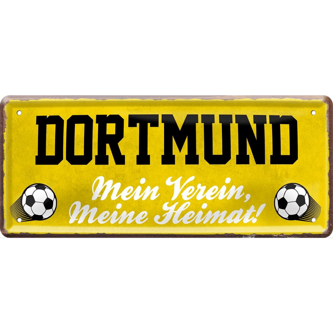 Dortmund Fanartikel Blechschilder
