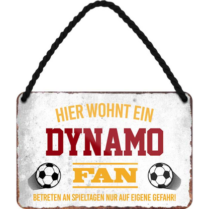 Dynamo / Dresden Fanartikel Blechschilder