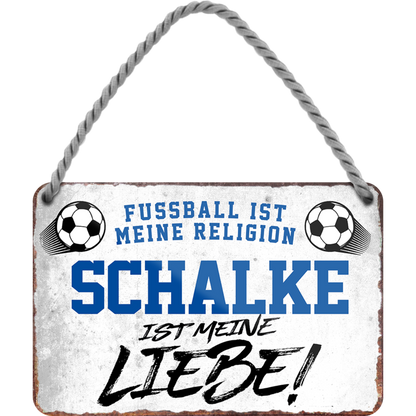 Schalke Fanartikel Blechschilder