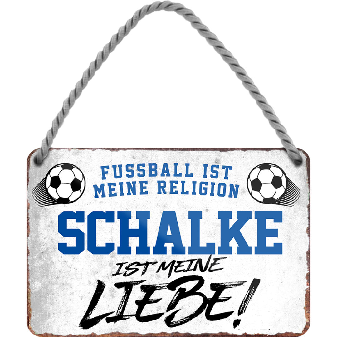 Schalke Fanartikel Blechschilder