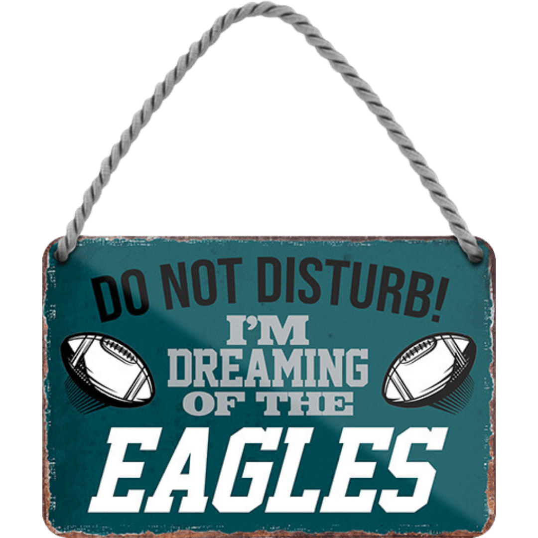 Eagles Fanartikel Blechschilder 18 x 12 cm (B-Ware)