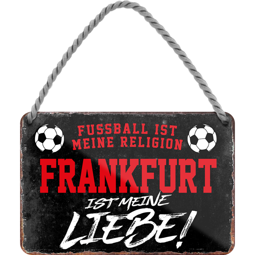 Eintracht / Frankfurt Fanartikel Blechschilder
