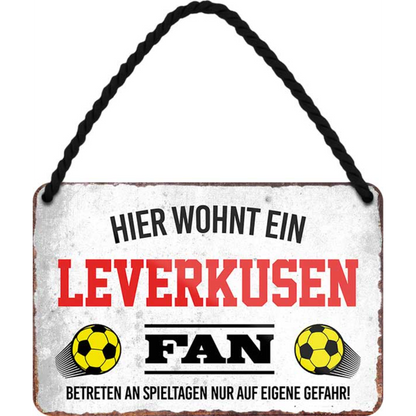 Leverkusen Fanartikel Blechschilder