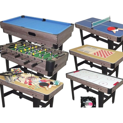 Multi-Tisch 16 in 1 (Kicker, Billard, Airhockey u.v.m)