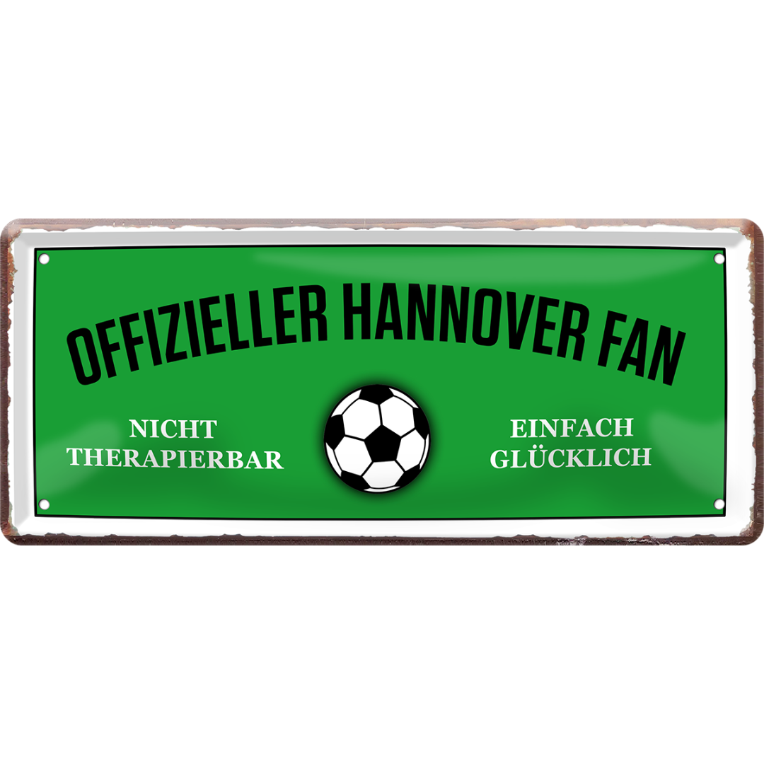 Hannover Fanartikel Blechschilder