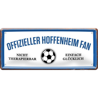 Hoffenheim Fanartikel Blechschilder