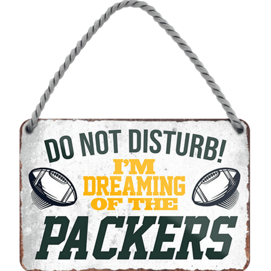 Packers Fanartikel Blechschild 18 x 12 cm