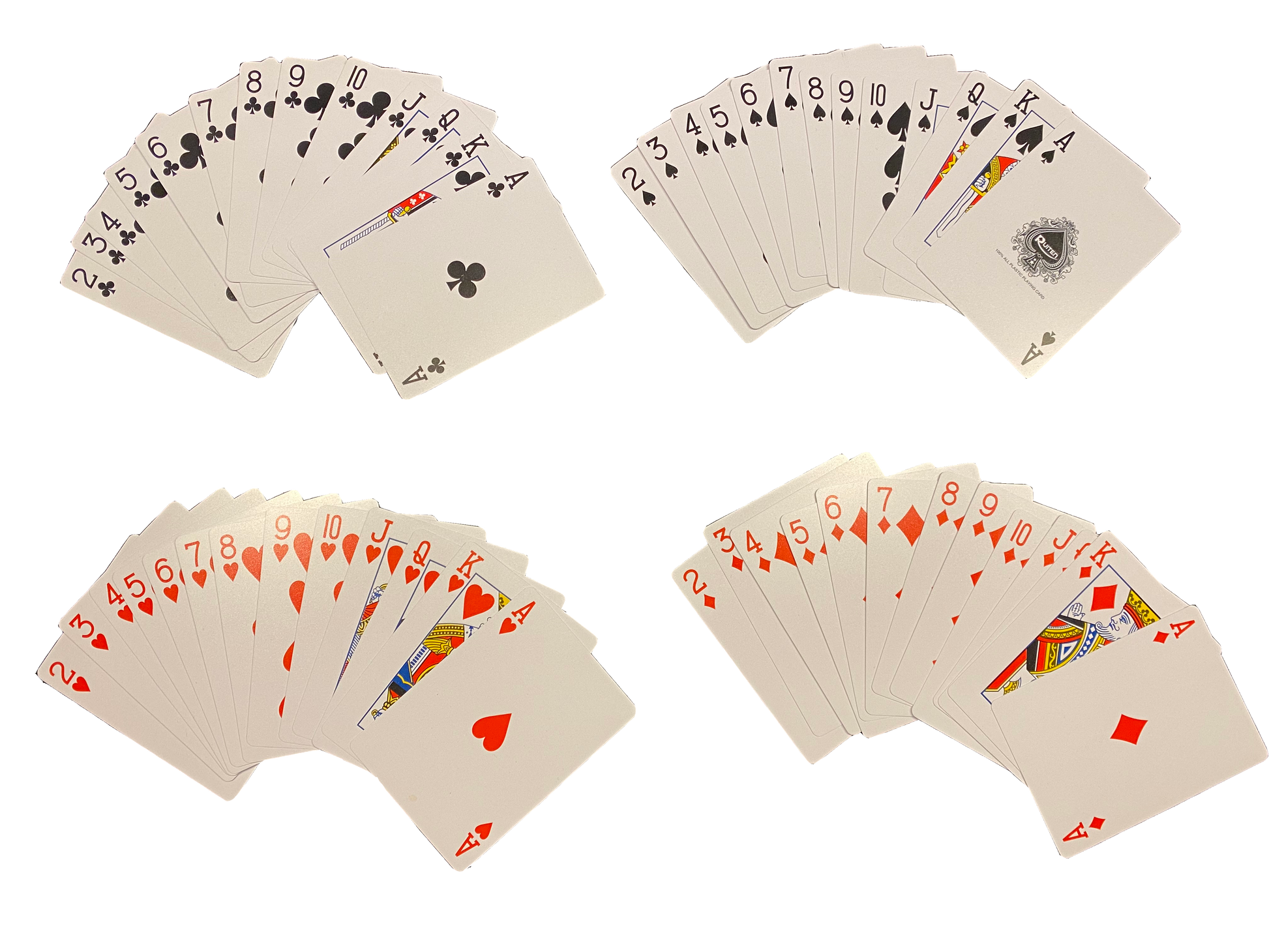 2x Profi Plastikspielkarten Poker - Man Cave Germany Spielkarten